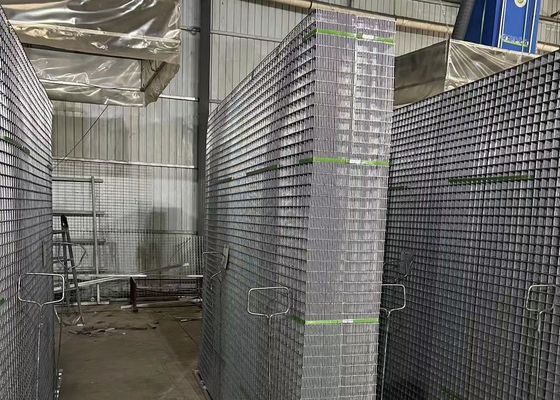15x15 Zbrojony betonowy spawany panel z siatki drucianej Standard australijski 1 - 49 ton