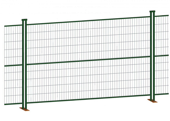 2,9 M Kanada Tymczasowe ogrodzenie siatkowe Ogrodzenie konstrukcyjne powlekane czarnym PVC