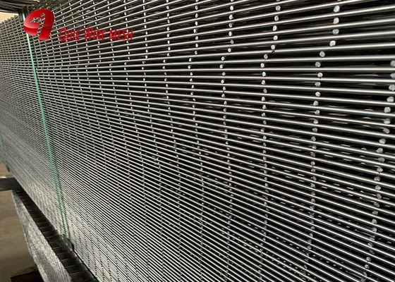 Kwadratowe panele siatkowe ocynkowane ogniowo 8,0 mm 2x6 do budowy