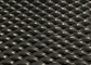 1,8 m szerokości Diamentowa czarna siatka z siatki metalowej malowanej proszkowo aluminium