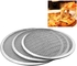 Narzędzia kuchenne Płaska siatka Odm Aluminiowa okrągła patelnia do pizzy 12 cali