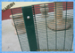 Panele z drutu plecionego powlekane PVC Siatki z drutu ocynkowanego odporne na więzienie