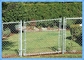 Siatka ogrodzeniowa z siatką zabezpieczającą PVC 8-wymiarowa 60 x 60 mm