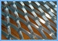 Siatka aluminiowa płaska z siatką metalową / siatką rozszerzoną SS304 dla architektury