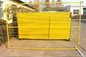 Przemysłowe tymczasowe ogrodzenia 6 stóp x 8 stóp Powlekane proszkowo panele wykończeniowe Strong Brace