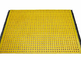 Żółte panele poliuretanowe z siatki PU z hakiem do wibracji w kopalni