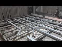 Ogrodzenie z zakrzywionymi krzywymi w kształcie litery V z powłoką PCV dla obszaru obsługi lotniska