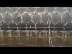 Powłoka cynkowo-aluminiowa powlekana PCV Ocynkowana spawana siatka Gabion Barrier Basket dla wojska