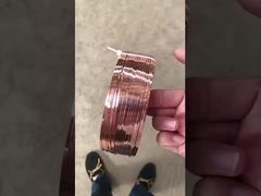 2.25x0.5mm Miedzianą pokrytą płaską drutą do szycia kartonowych pudełek