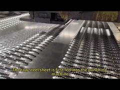 Gotowe otwory okrągłe S275jr Galwanizowana siatka stalowa