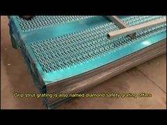 Włókna z stali galwanizowanej 240 * 4020MM / płyty bieżnika antypoślizgowego