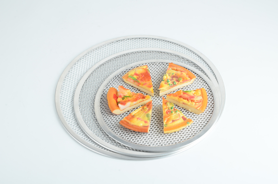 Siatka druciana Aluminiowy 6-calowy ekran do pizzy ze stali nierdzewnej o wysokiej temperaturze w magazynie