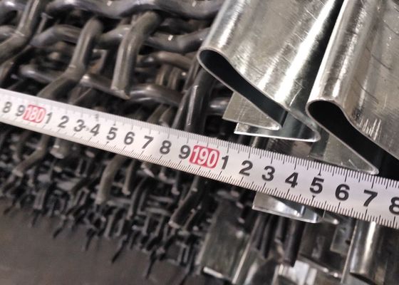 Wibrująca tkana siatka druciana ze stali wysokowęglowej