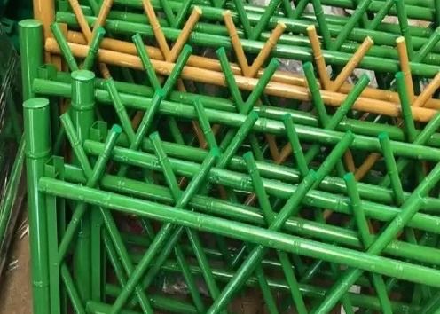 Odporny na działanie pogodowe, imitacyjny ogrodnik bambusowy dla większej prywatności