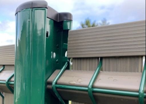 3D Design 60x60mm Krzywy Ogrodzenie Metalowe Do Ogrodu