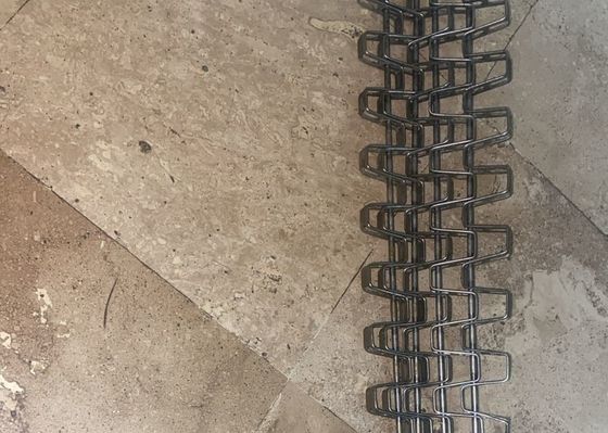 Płaska taśma przenośnikowa z siatki drucianej ze stali nierdzewnej