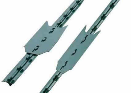 Galwanizowany Hd 6 stóp stalowy ogrodzenie post z płytą