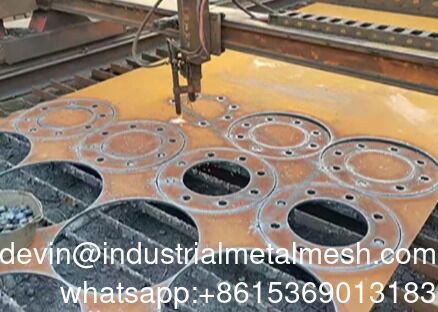 Perforowana blacha ze stali węglowej SS400 do płyt przesiewających