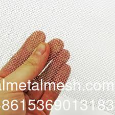 Electro-Deposition Coated Or Anodised Or Electro-Static Application Woven Aluminium Insect Screen