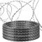 wysoka sztywność Concertina Wire Fence Galvanized Razor Wire odporna na ścieranie