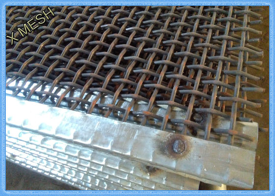 Siatka wibracyjna o wymiarach 1,5 x 2 m, kwadratowy otwór ze stali wysokowęglowej