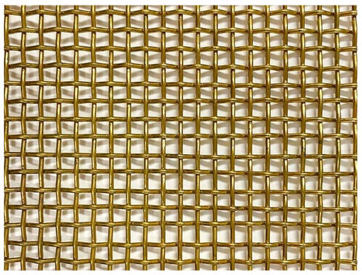 Dekoracyjna sieć z płaskiej drutu z stali nierdzewnej do szaf meblowych