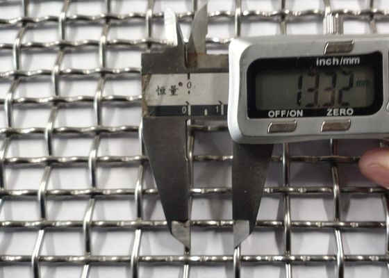 Wysoka wytrzymałość na rozciąganie 8x13 mm otwierająca sieć drutowa ze stali nierdzewnej