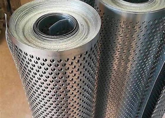 Fabryka Węglowa Stal Okrągła Dziura Perforowana Metalowa Sieć Ekranów