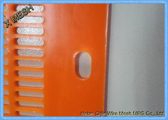 Poliuretanowy ekran górniczy o wysokiej częstotliwości Siatka Flip Flop Jumping Pu Mats Podłużny otwór