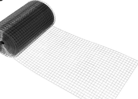 3mm Średnica drutu 15cm Otwarta czarna spawana siatka druciana na rynek południowoamerykański