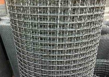 Spawana siatka druciana ze stali nierdzewnej, aluminiowe siatki z siatki karbowanej 1.20m X 100m