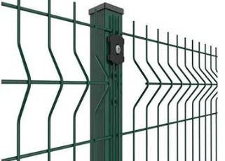 3D krzywy płot Panel Trójkąta Ogrodzenie zgięte