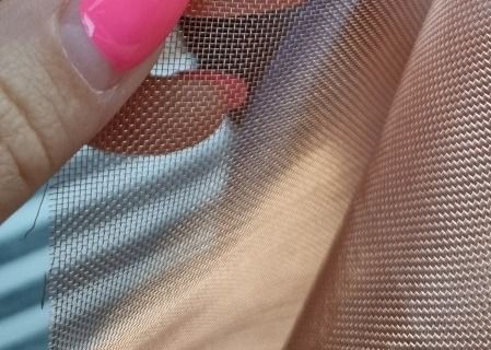 1.2m szerokość miedziana siatka 0,56*0,56 otwarcie*0,15 mm średnica drutu