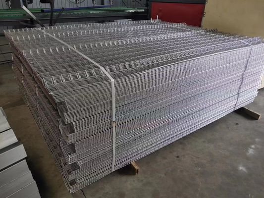 3D Skrzyżowany Panel Opieki Bezpieczeństwa Spawanie Sieć Słonowa Panel Ogrodu Metalowego