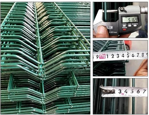 Ogród Bezpieczeństwa 0,4 mm Skrzywiony Metalowy Ogród 3D Włókna sieciowe Brzoskwiniowy Post