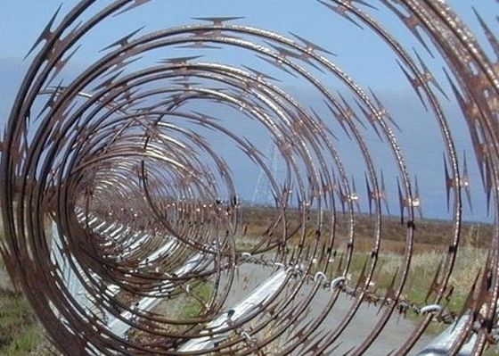 Ss430 Ogrodzenie ze stali nierdzewnej Concertina