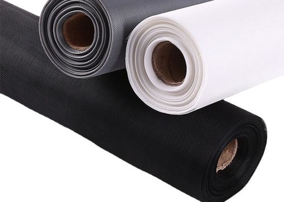Rolka moskitiery powlekana PVC 18 * 16 siatkowa siatka z włókna szklanego z siatki przeciw owadom
