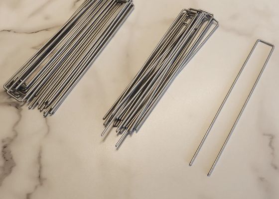 U Nail Sod Staples Używane jako kotwice tkanin krajobrazowych i pałki ogrodowe