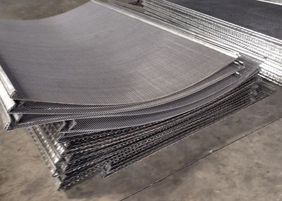 Wysokiej wytrzymałości 65mn Cement Vibrating Metal Woven Vibrating Screen Mesh