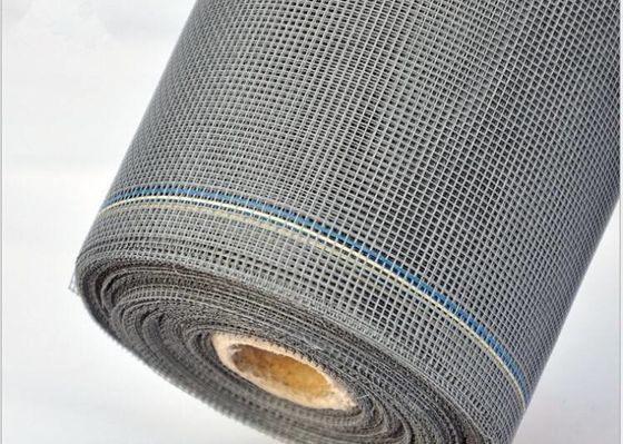 Rolka moskitiery powlekana PVC 18 * 16 siatkowa siatka z włókna szklanego z siatki przeciw owadom