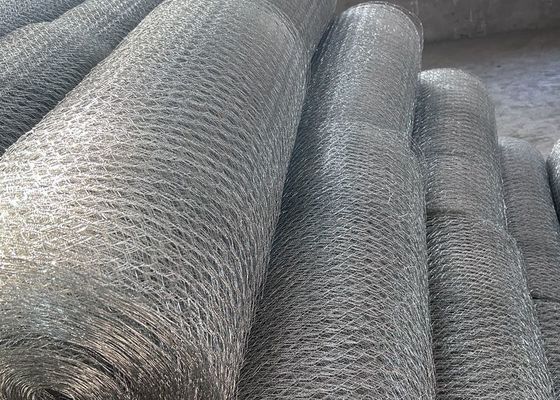 Ocynkowana PCV sześciokątna siatka druciana z kurczaka o średnicy 0,6 mm, otwór 3/4 cala