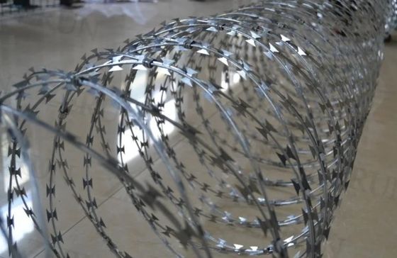 600mm HDG BTO-16 5 Klamy 100 pętli Przeciwko wspinaczce Granica za pomocą kontenera Żyletu