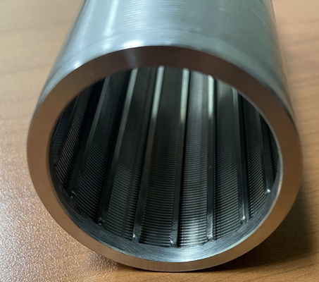 Johnson Continuous Wedge Wire Screen Pipe / Water Well Screen dla studni naftowej