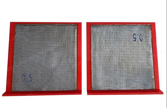 Ekran drutu wydobywczego niskiego ciśnienia 0,02 mm-12,7 mm