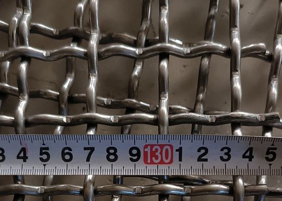 304 sieć kręcona sieć drutu ze stali nierdzewnej dla górnictwa