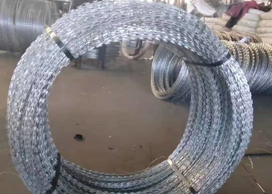 600mm HDG BTO-16 5 Klamy 100 pętli Przeciwko wspinaczce Granica za pomocą kontenera Żyletu
