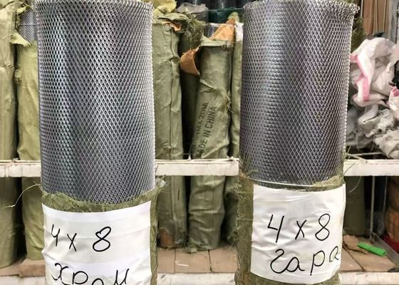 Materiał budowlany Rozszerzona siatka metalowa do dekoracyjnego ekranu ogrodzeniowego z siatki ściennej