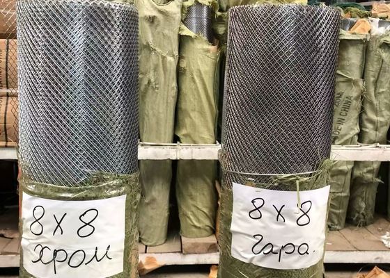 Siatka metalowa powlekana proszkowo Diamentowa siatka Kształt otworu