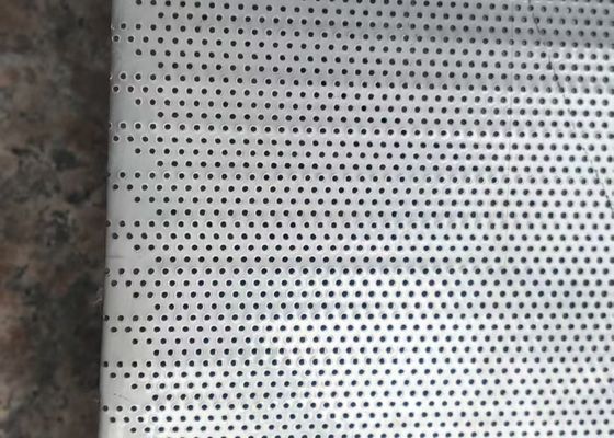 Metal z płytki sieciowej z mikroperforowanych otworów z stali nierdzewnej