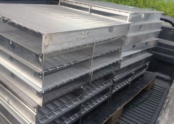 Zastosowany 500 mm średnicy stali nierdzewnej V Wire Wedge Wire Screen dla trwałej konstrukcji